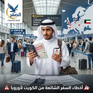 أهم الأخطاء التي يقع فيها المسافرون من الكويت عند السفر إلى أوروبا