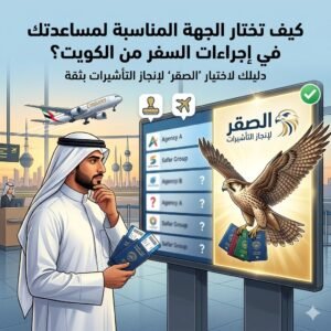 كيف تختار الجهة المناسبة لمساعدتك في إجراءات السفر من الكويت؟