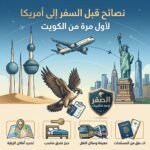 نصائح قبل السفر إلى أمريكا لأول مرة من الكويت