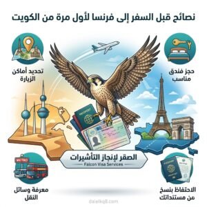 نصائح قبل السفر إلى فرنسا لأول مرة من الكويت